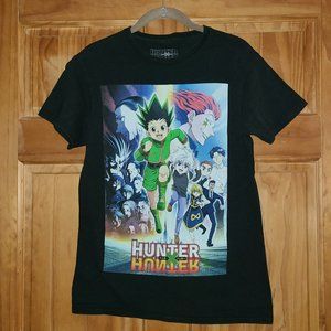 Hunter x Hunter Black My Hero Academia Short Sleeve T Shirt